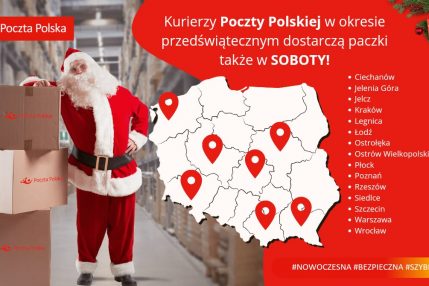 Lista miejscowości, w jakich Poczta Polska już wczoraj doręczyła mnóstwo paczek. Na szczęście, nie jest ona ostateczna.