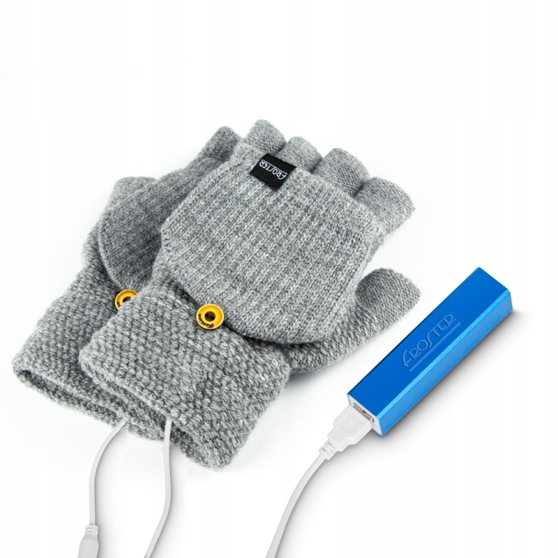 prezent na Mikołajki 2021 podgrzewane rękawiczki z USB