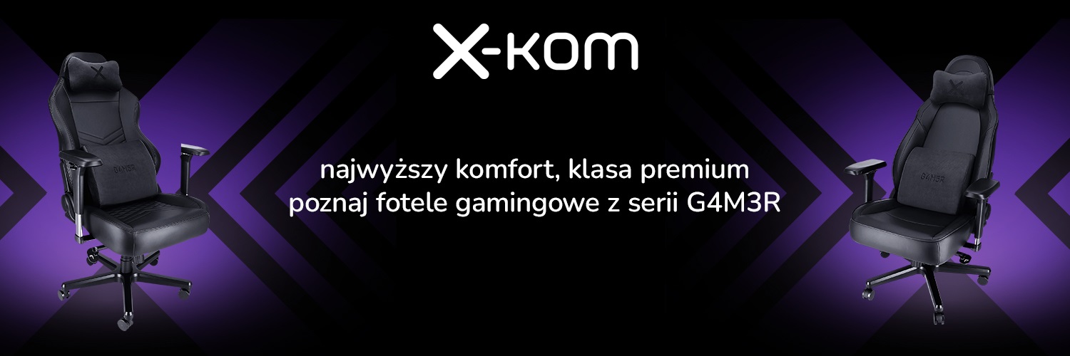 promocja x-kom fotele dla graczy gamer