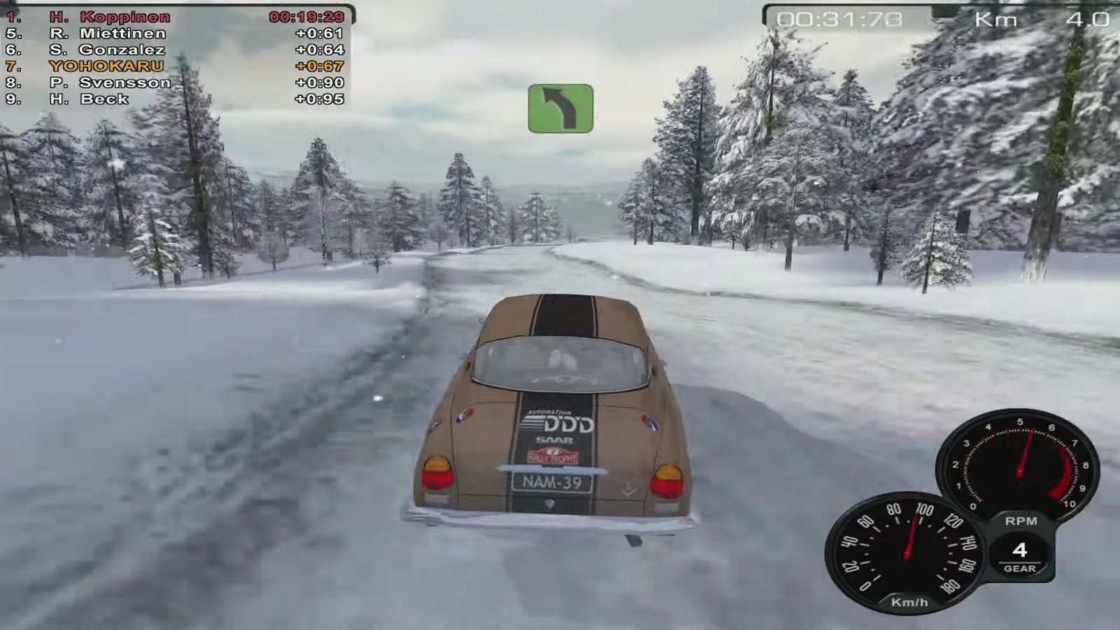 Tak Rally Trophy prezentowało się w 2001 roku