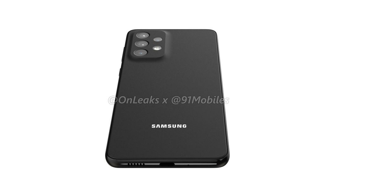 Samsung Galaxy A33 5G render