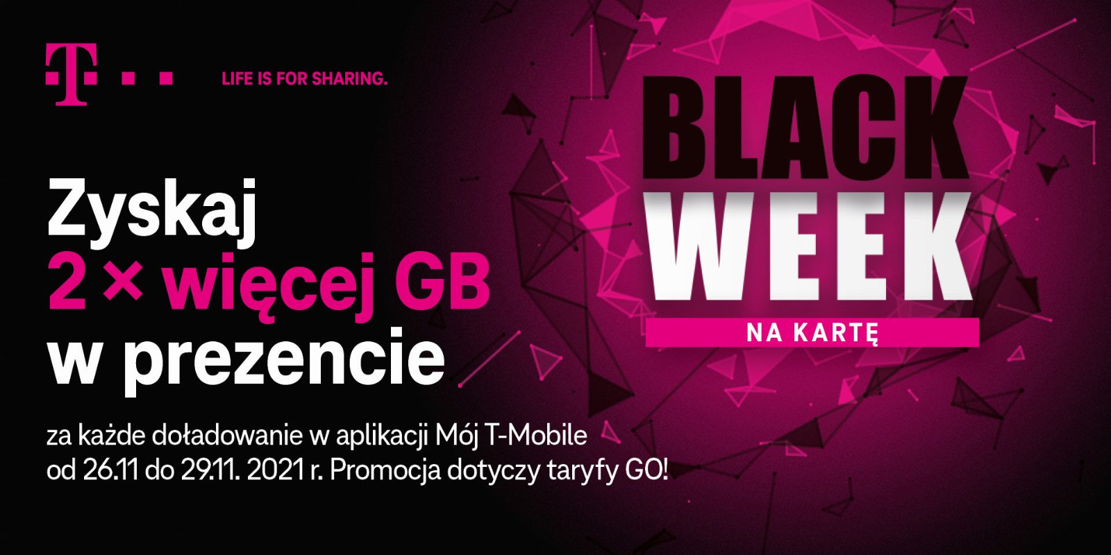 T-Mobile - promocje na Black Week