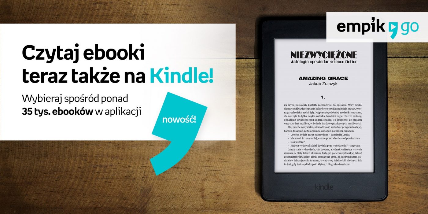 Aplikacja Empik Go dostępna na czytnikach Kindle
