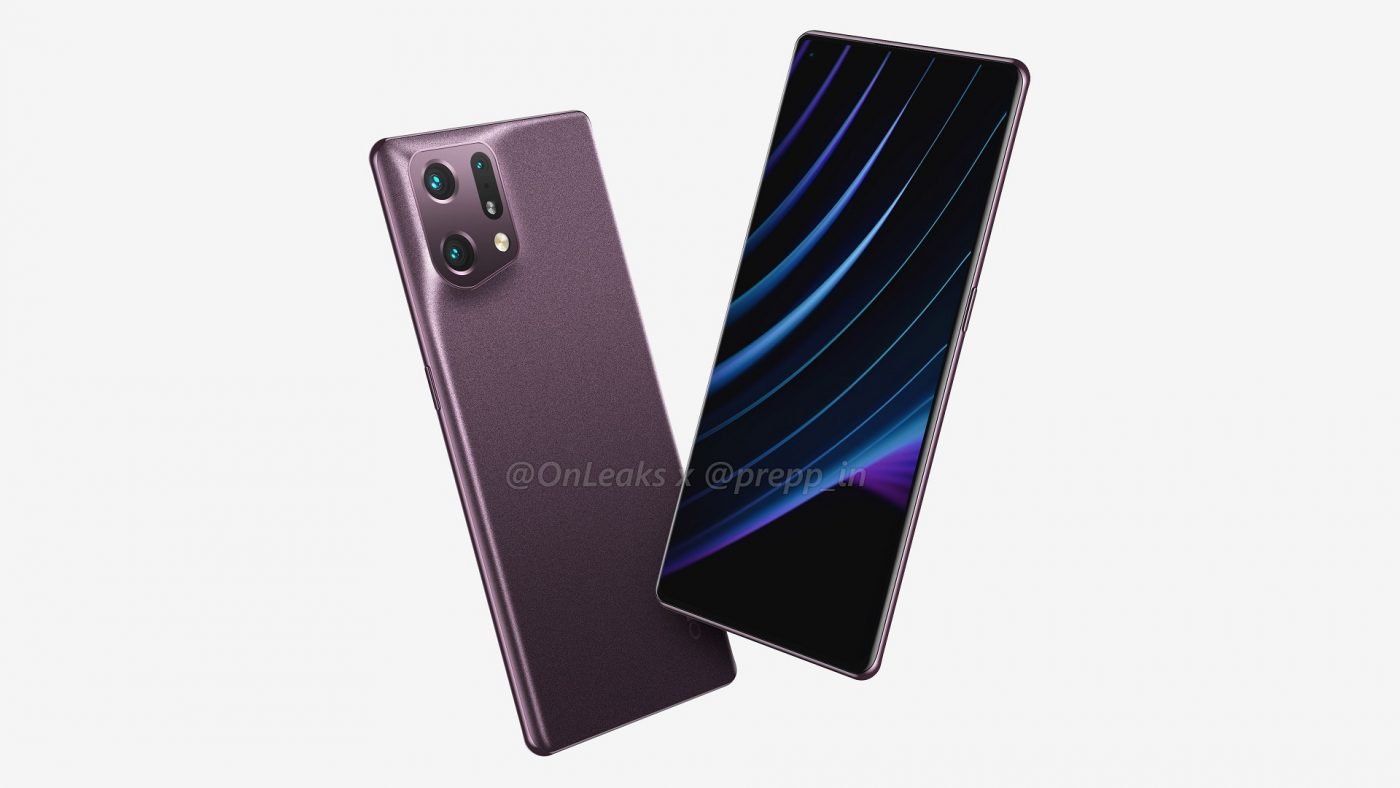 smartfon OPPO Find X4 Pro OPPO Find X5 Pro smartphone render