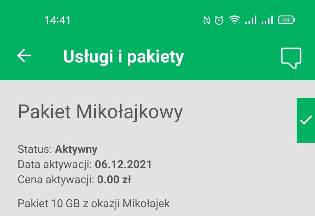 Plus promocja pakiet 10 GB za darmo na Mikołajki 2021