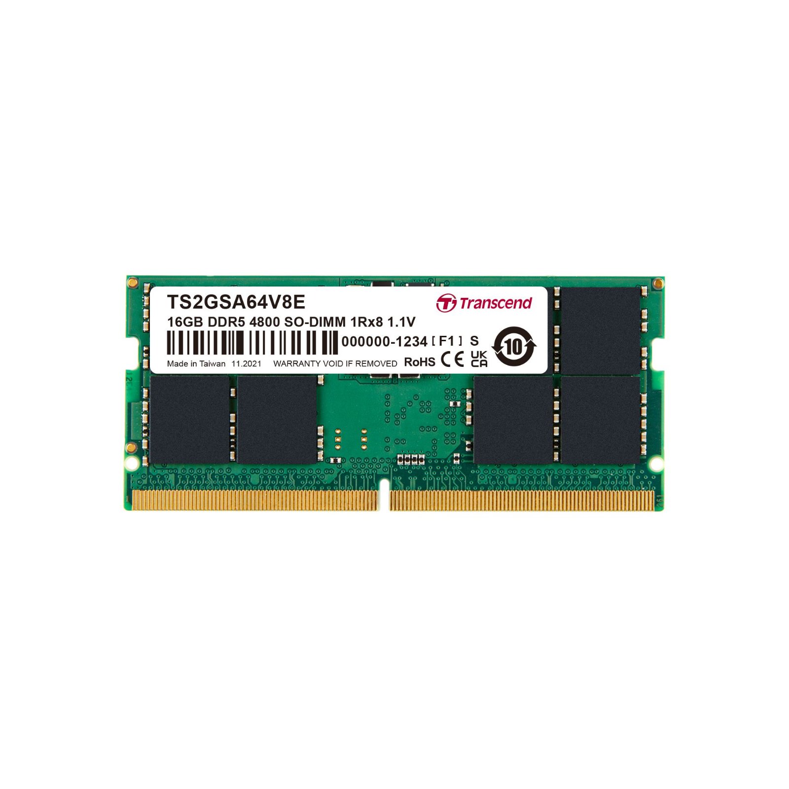 Transcend so-dimm DDR5-4800