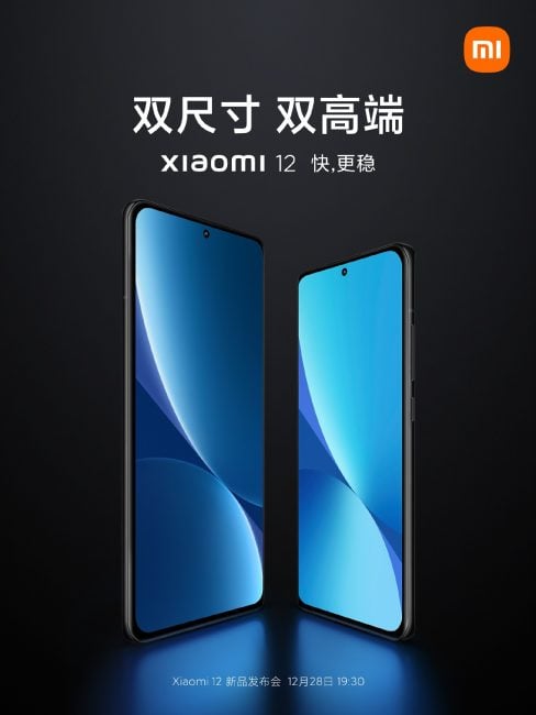 Xiaomi 12 Xiaomi 12 Pro