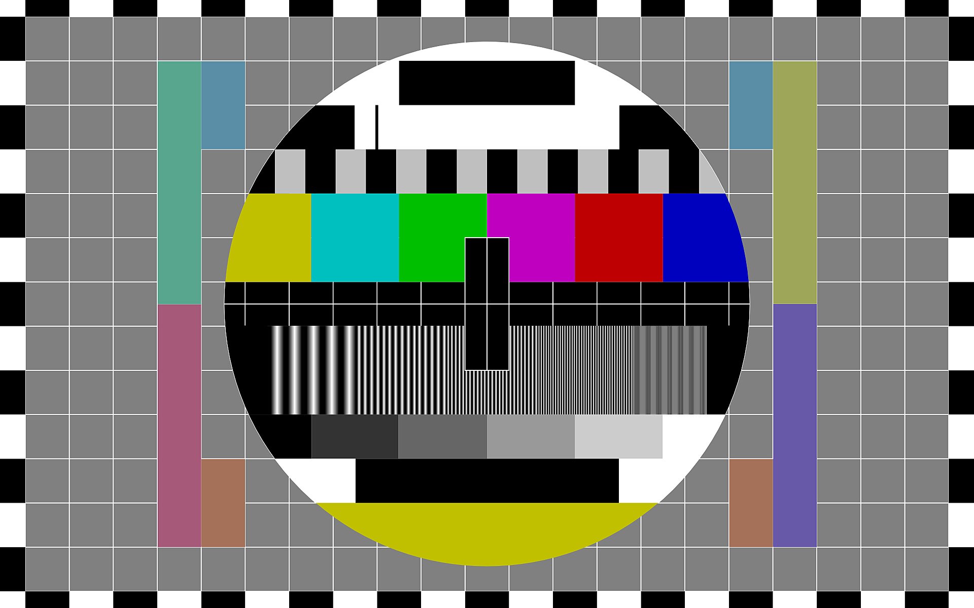 DVB-T2 Test Pattern (źródło: Pixabay)
