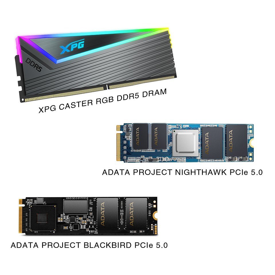 dysk SSD ADATA Project NIGTHAWK, BLACKBIRD