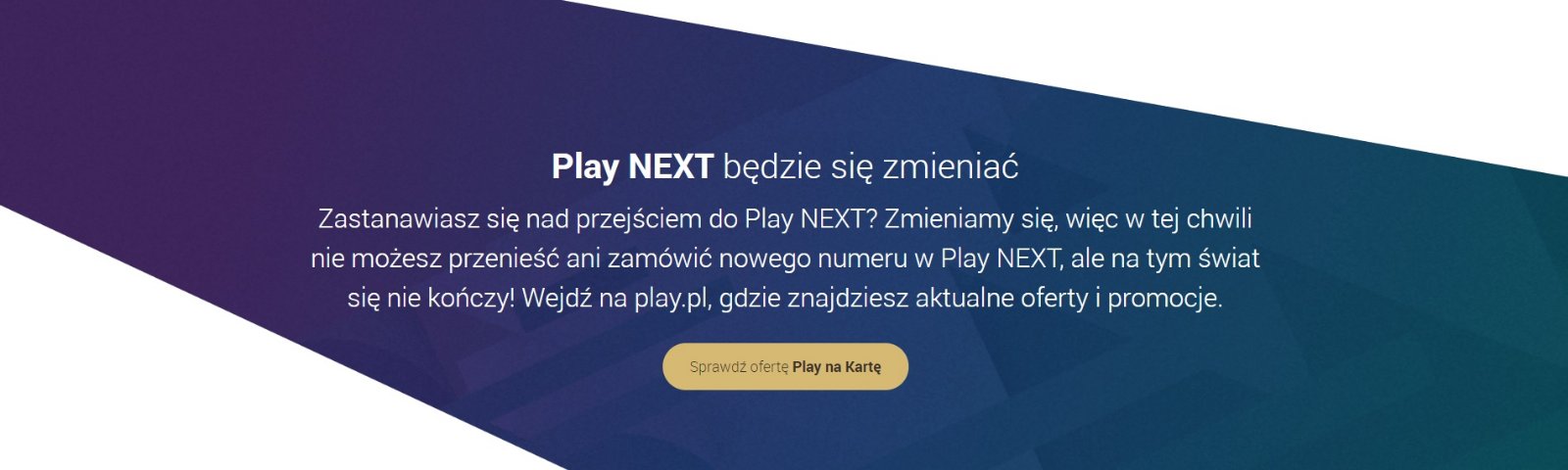 koniec Play NEXT