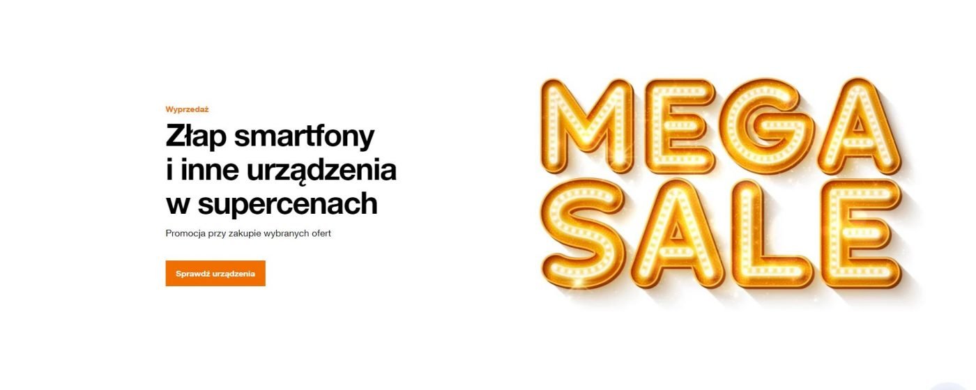 MEGA SALE w Orange