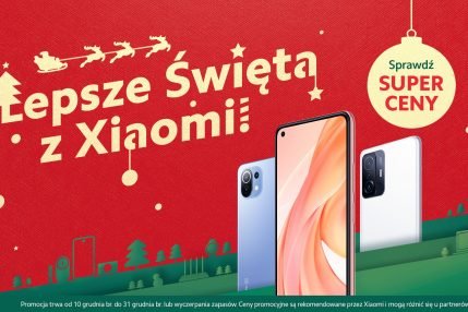 promocja na smartfony Xiaomi na Boże Narodzenie 2021