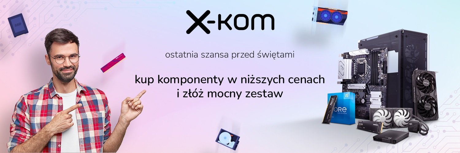 promocja x-kom komponenty