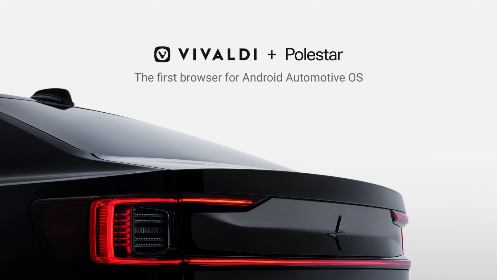 przeglądarka internetowa Vivaldi dla Polestar Android Automotive