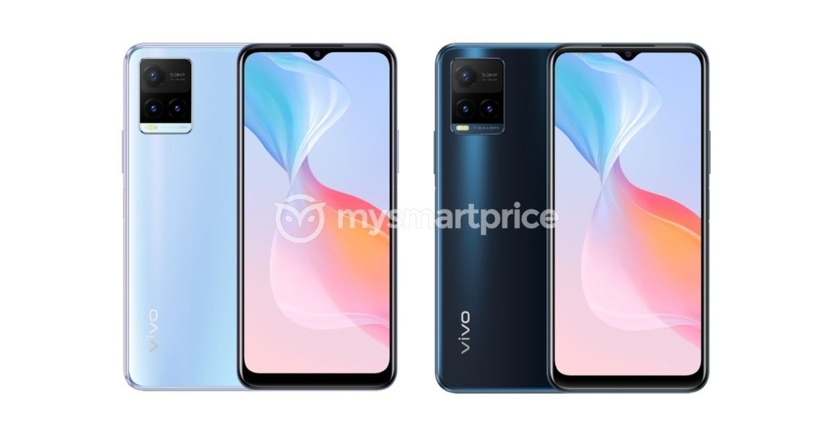 smartfon vivo Y21T smartphone render