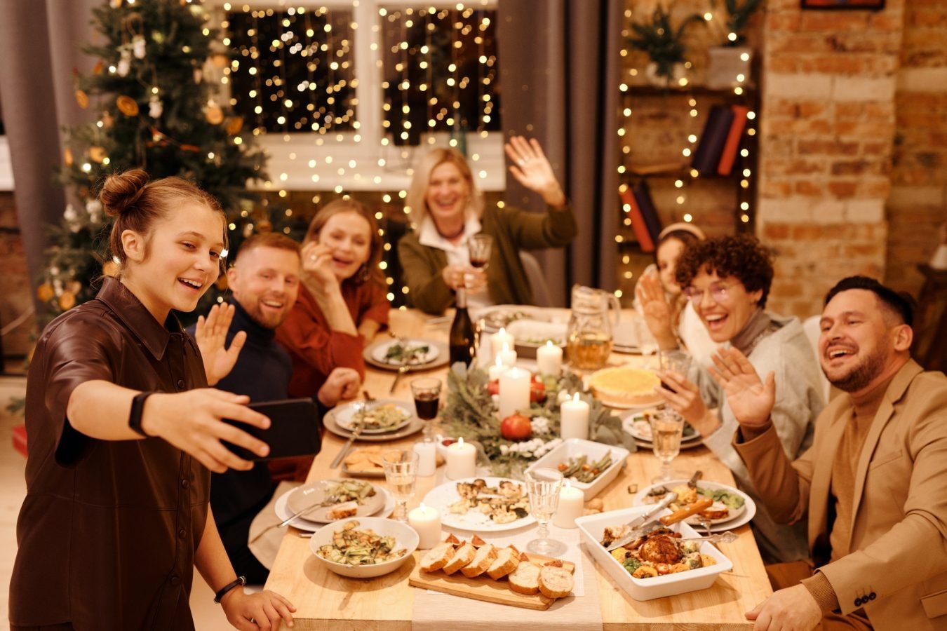 święta Boże Narodzenie wigilia stół jedzenie świąteczne