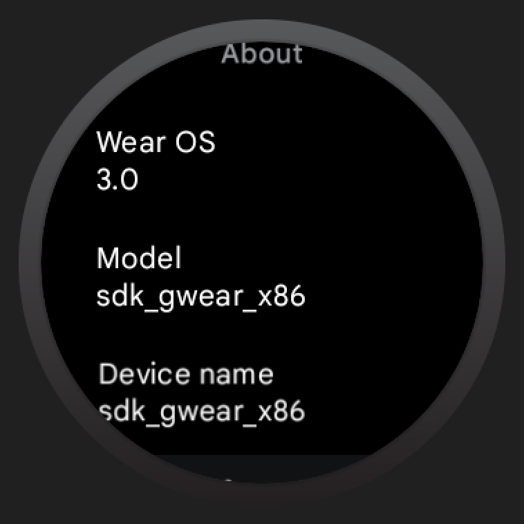 Wear OS 3