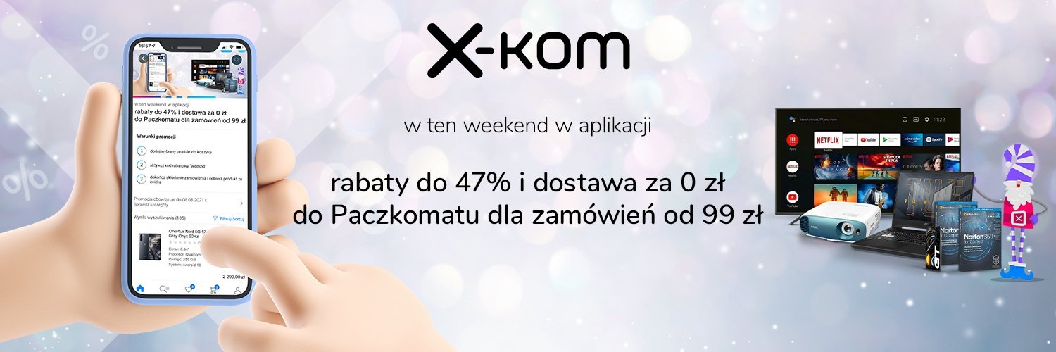 weekendowa promocja x-kom aplikacja