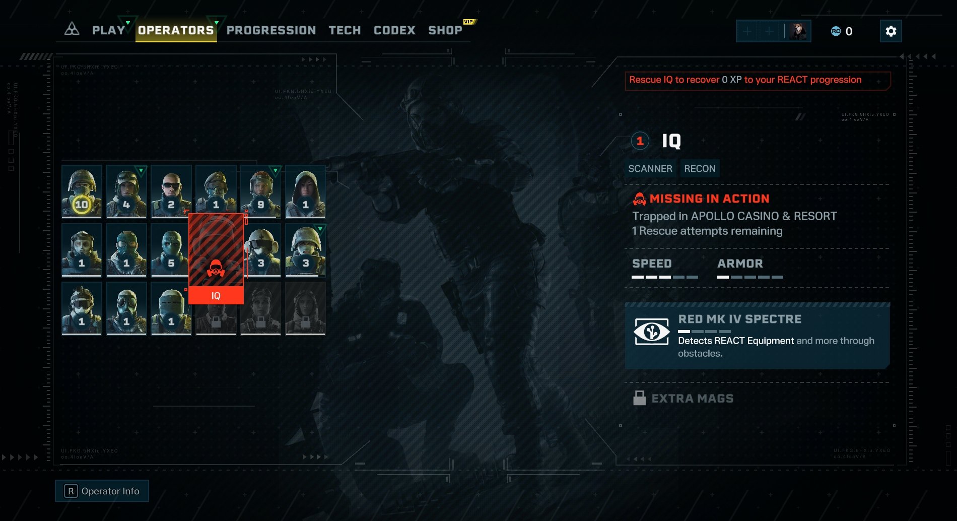 Rainbow Six Extraction