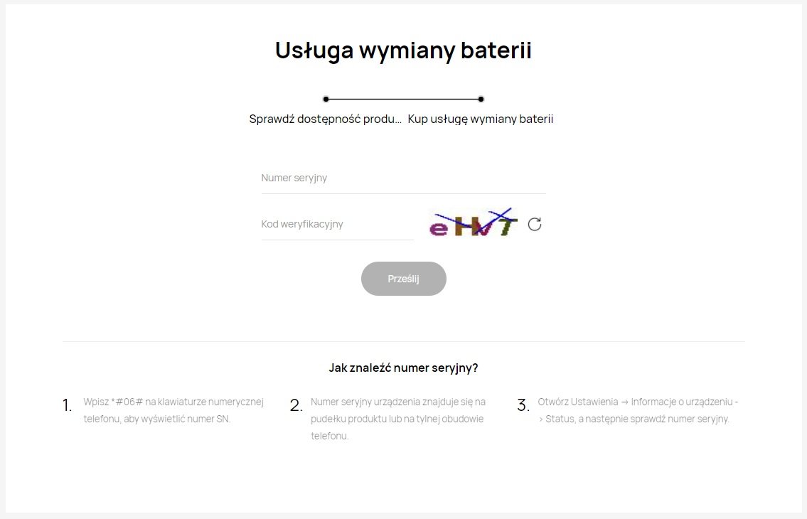 Huawei wymiana baterii akumulatora w niższej cenie przez cały 2022 rok