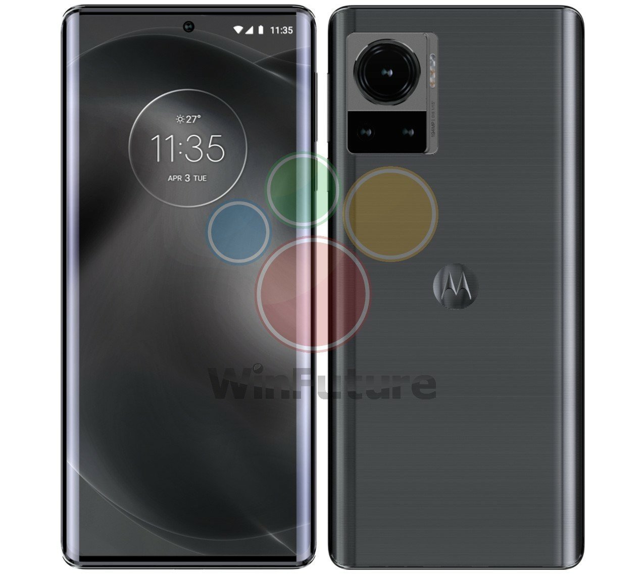 smartfon Motorola Frontier 22 smartphone render