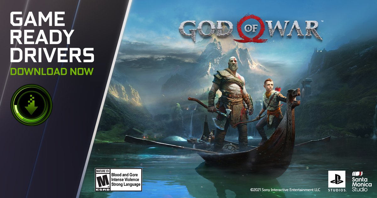 God of War - nowy sterownik Nvidia Game Ready