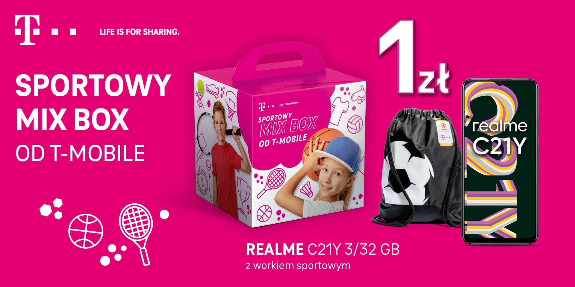T-Mobile sportowy MIX BOX