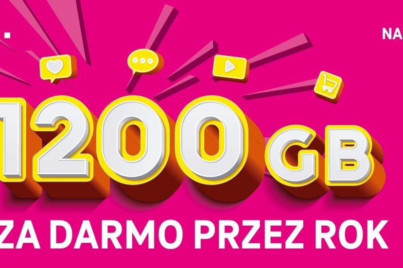 1200 GB za darmo na rok od T-Mobile