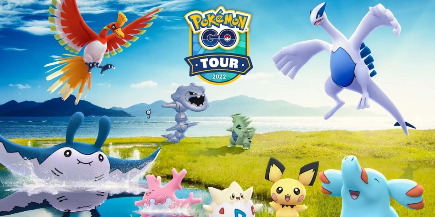 Tło Pokemon GO Tour Johto