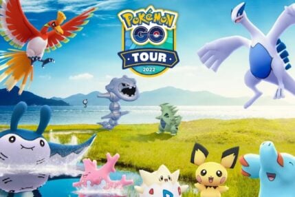 Tło Pokemon GO Tour Johto
