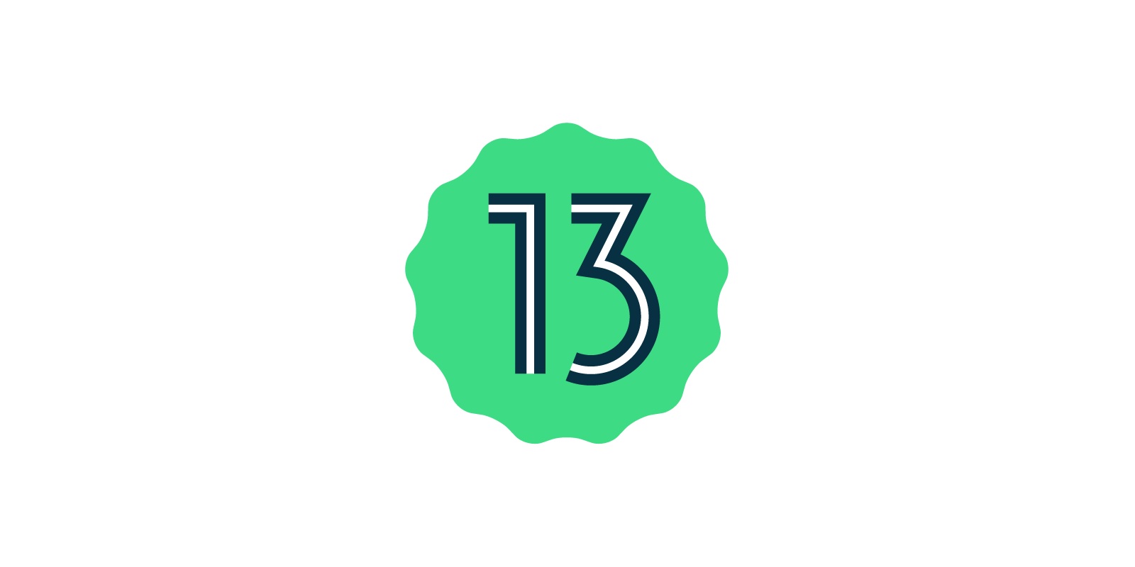 Google Android 13 logo