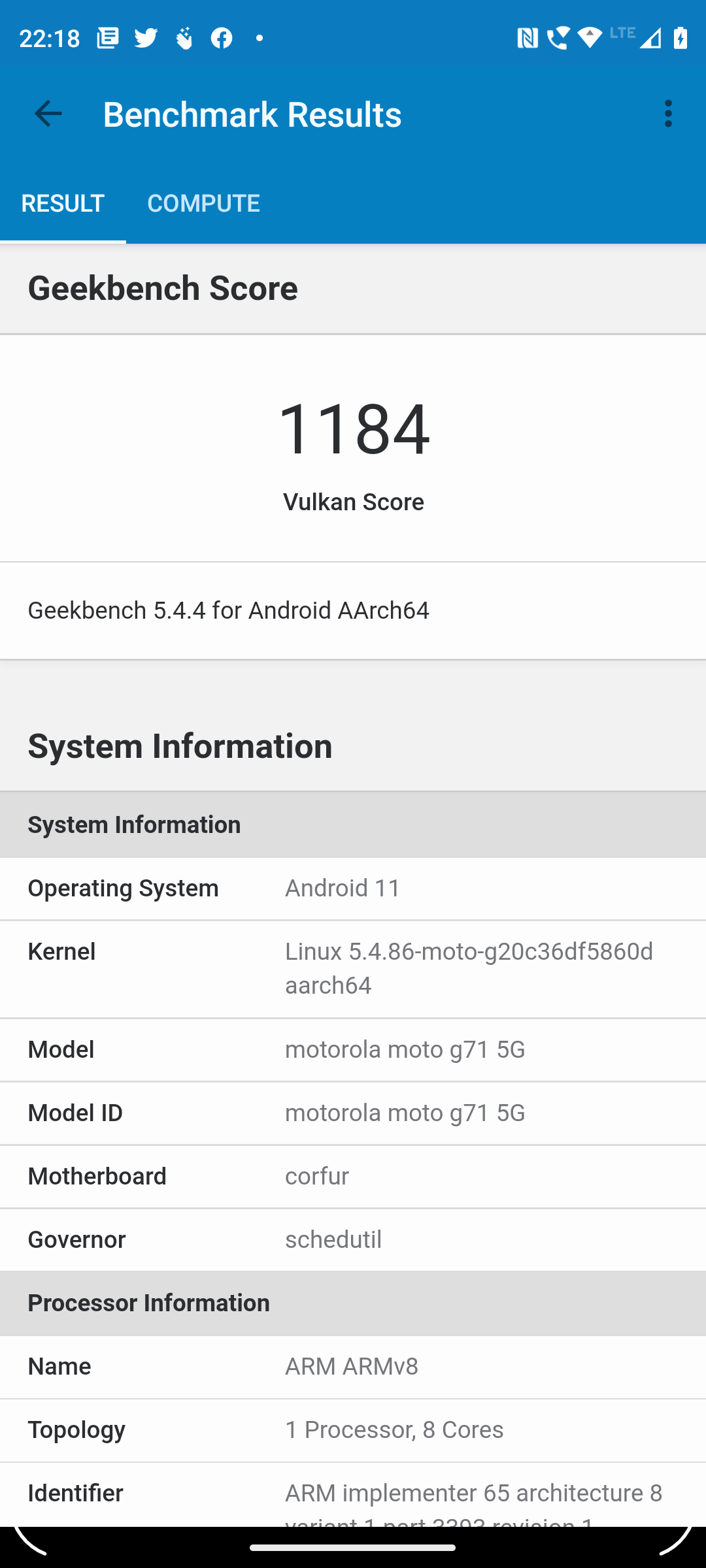 Motorola Moto G71 5G Geekbench (1)