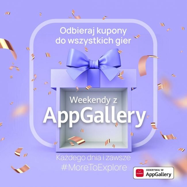 Weekendy z AppGallery kupony zniżkowe Huawei