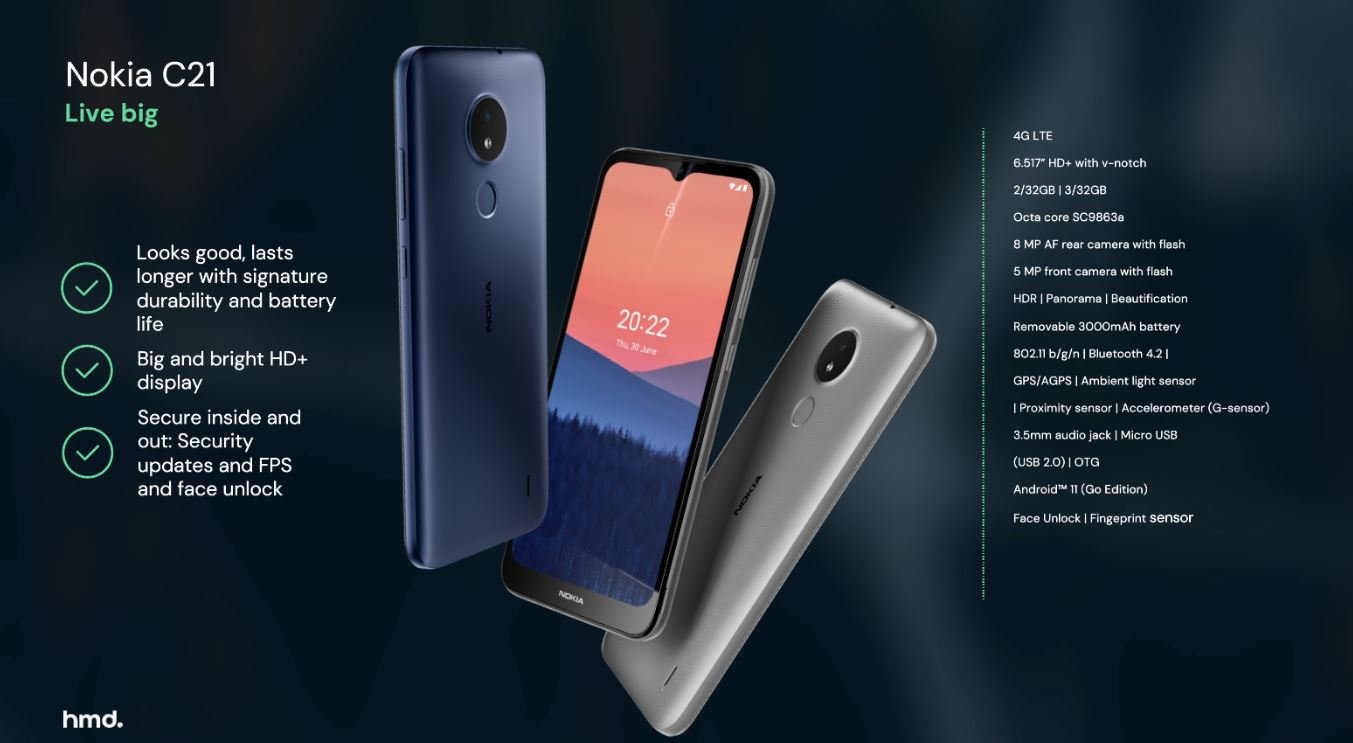 Nokia C21
