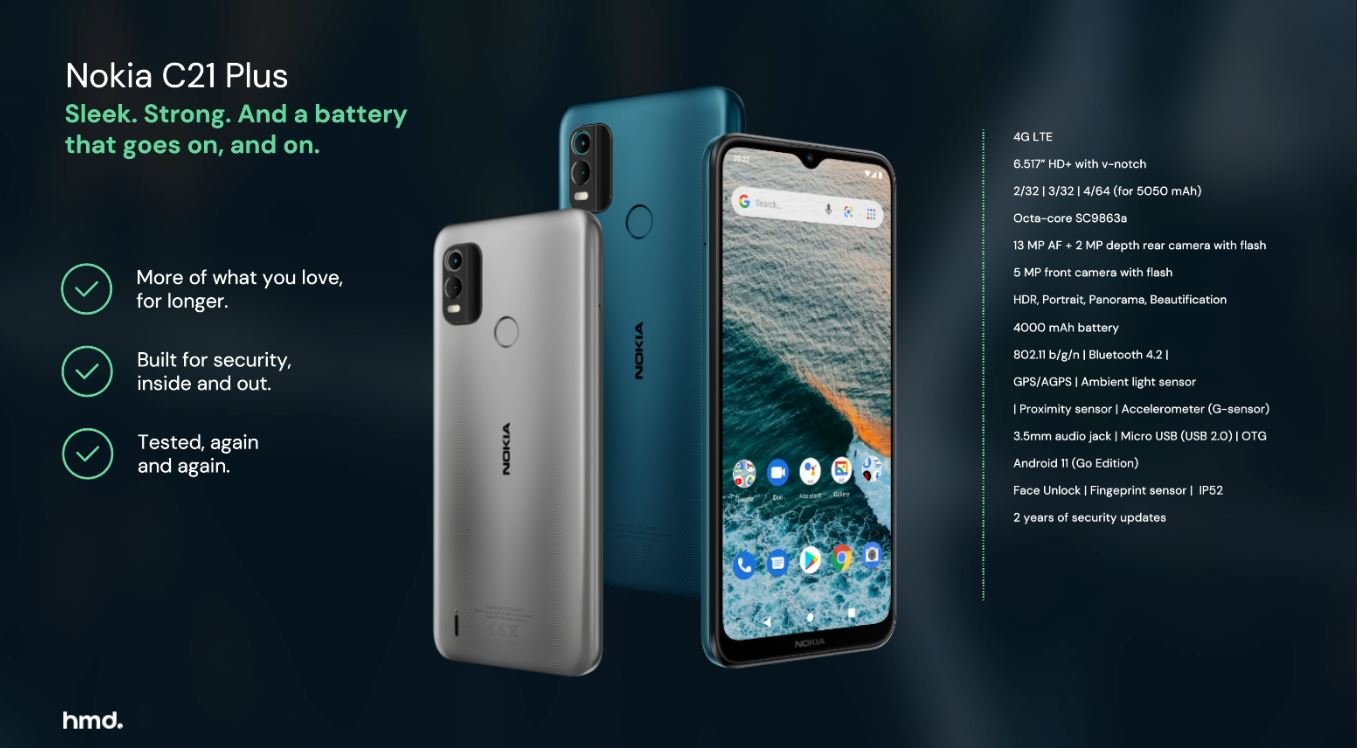 Nokia C21 Plus