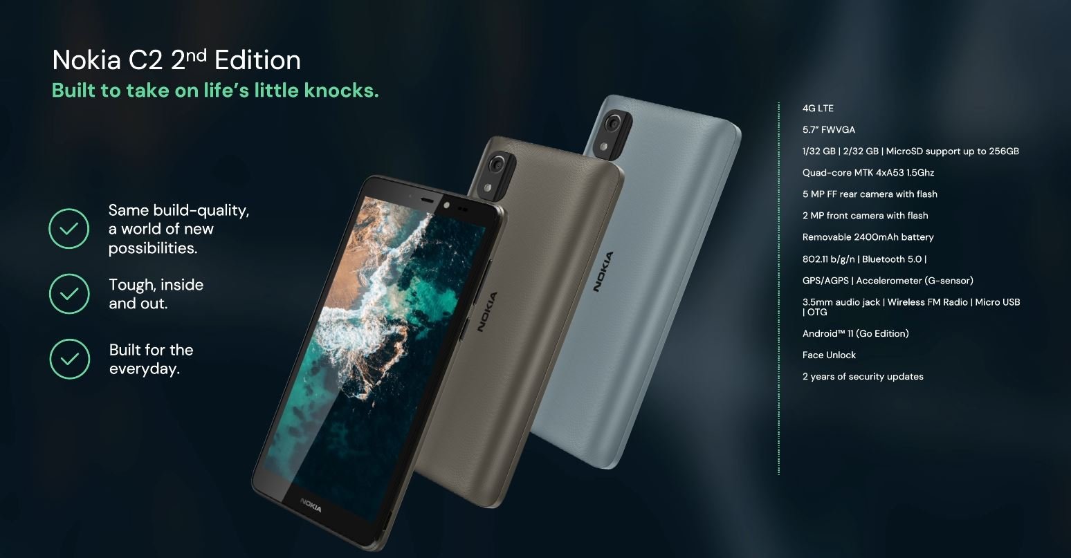 Nokia C2 2nd Edition