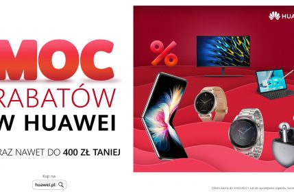 promocja Moc Rabatów Huawei luty marzec kwiecień 2022