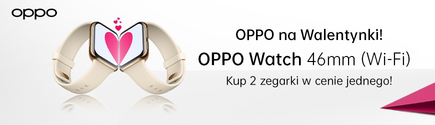 promocja na smartwatch OPPO Watch 46 mm (Wi-Fi) dwa w cenie jednego