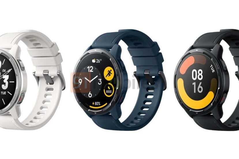 Xiaomi Watch S1 Active smartwatch render