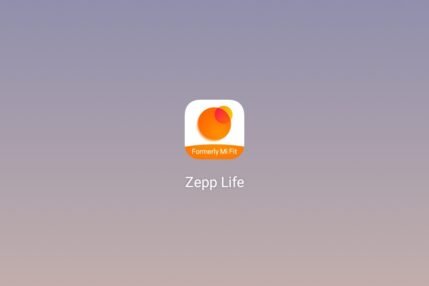 aplikacja Zepp Life Xiaomi Mi Fit