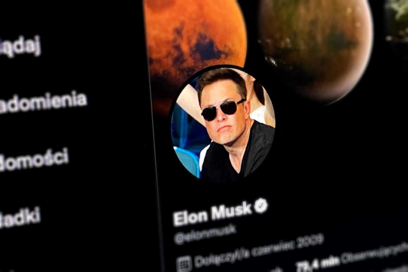 Elon Musk na twitterze