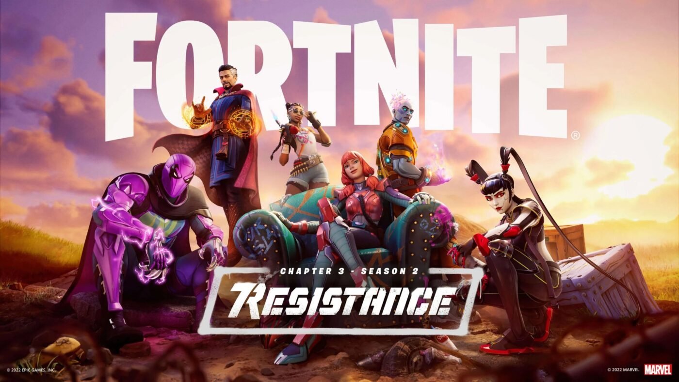 Fortnite - Grafika promująca drugi sezon w trzecim rozdziale