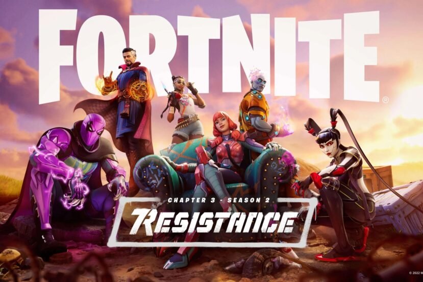 Fortnite - Grafika promująca drugi sezon w trzecim rozdziale