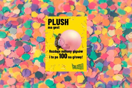 konfetti celebrate party świętowanie Plush milion klientów pakiet 100 GB za darmo promocja