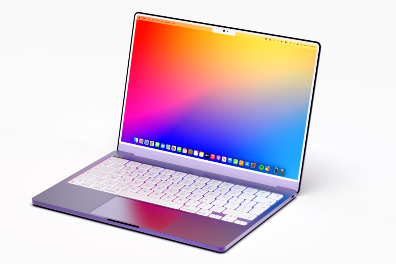 MacBook Air 2022 nieoficjalny render