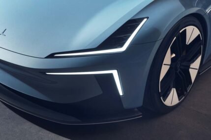 Polestar O2 koncept tło