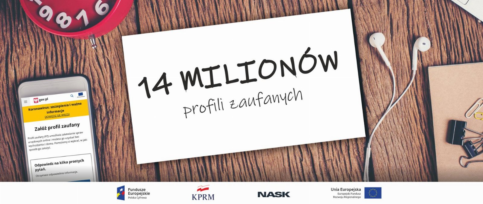 14 milinoów użytkowników profilu zaufanego