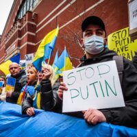 stop Putin no war Ukraine flag Ukraina flaga stop wojnie