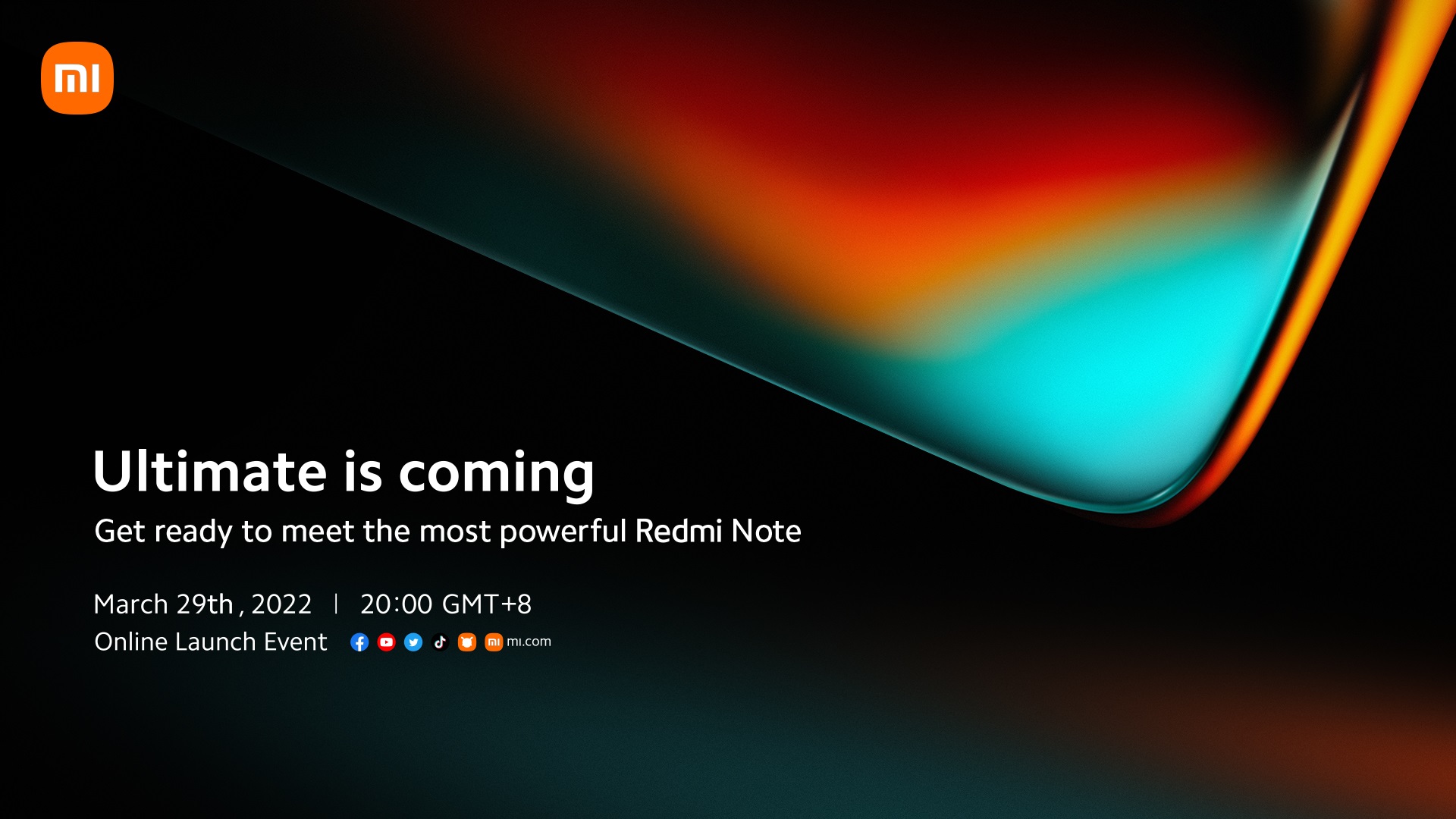 zapowiedź premiery Xiaomi Redmi Note 11 Pro+ teaser