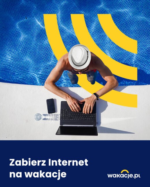 Klienci wakacje.pl mogą wynająć router z internetem